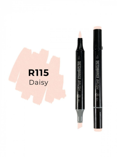 Маркер двухсторонний на спиртовой основе Sketchmarker Brush Цвет Маргаритка