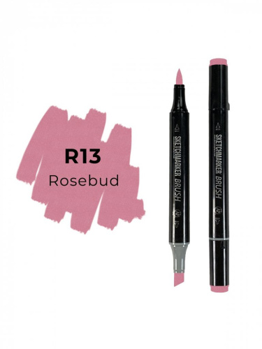 Маркер двухсторонний на спиртовой основе Sketchmarker Brush Цвет Бутон розы