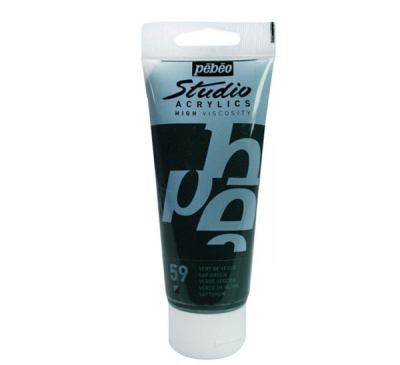 Акрил Pebeo "Studio" 100 мл Зеленый древесный сок
