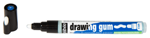 Маркер с маскирующей жидкостью Pebeo Drawing gum 4 мм, 5,5 мл