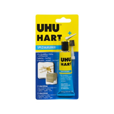 Клей универсальный для моделирования UHU "Hart" 35 г в блистере