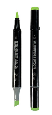 Маркер двухсторонний на спиртовой основе Sketchmarker Brush Цвет Игуана