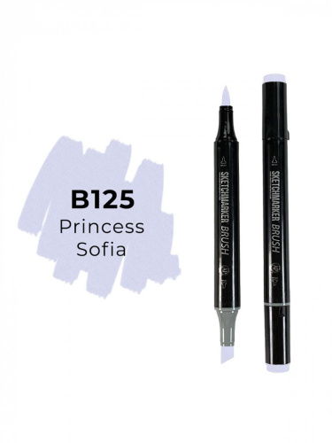 Маркер двухсторонний на спиртовой основе Sketchmarker Brush Цвет Принцесса София