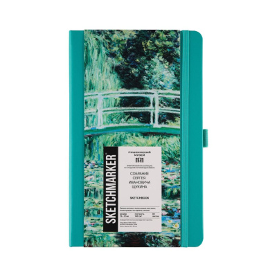 Блокнот для зарисовок SKETCHMARKER & Pushkinskiy 13*21 см 80 л 140 г Клод Моне