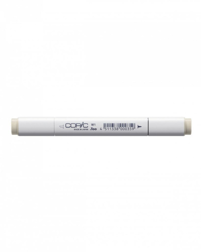 Маркер COPIC W1 (теплый серый, warm gray) (оттенок №1)