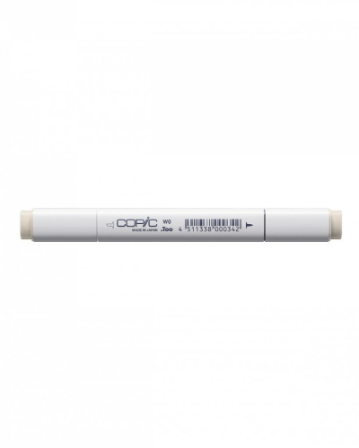 Маркер COPIC W0 (теплый серый, warm gray) (оттенок №0)