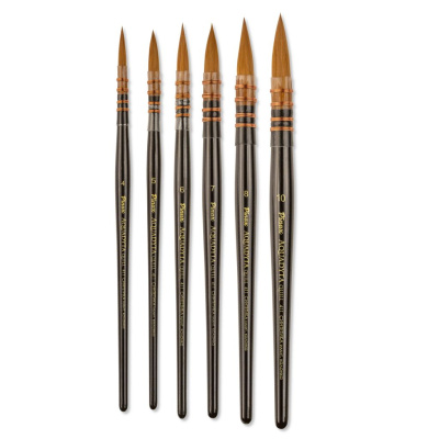 Кисть синтетика №4 круглая Pinax "AQUADYTA Quill"