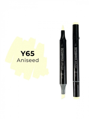 Маркер двухсторонний на спиртовой основе Sketchmarker Brush Цвет Анис