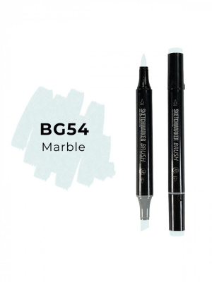 Маркер двухсторонний на спиртовой основе Sketchmarker Brush Цвет Мрамор