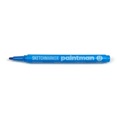 Маркер перманентный SKETCHMARKER "Paintman" 1,0 мм, цв. синий