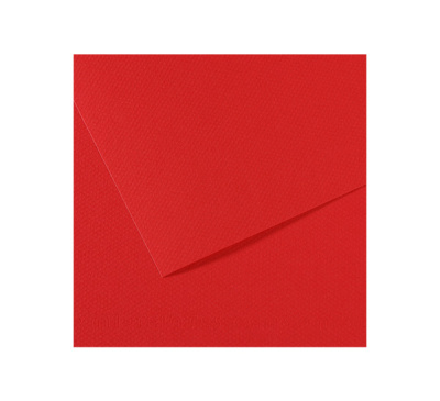 Бумага для пастели Canson "MI-TEINTES" 50x65 см 160 г №505 ярко-красный