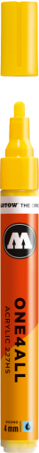 Маркер акриловый Molotow "227HS" ONE4ALL 4 мм Жёлтый