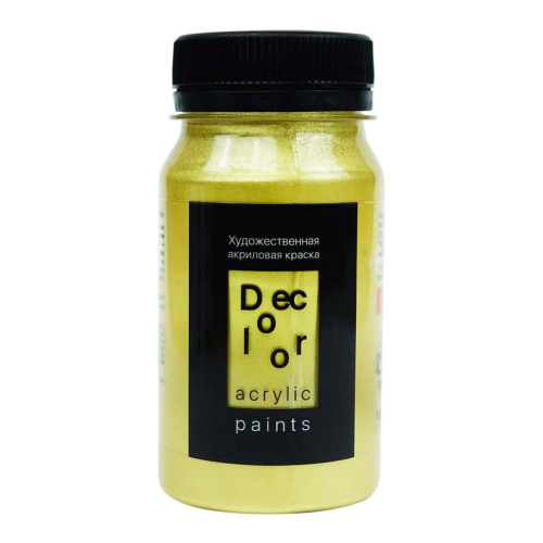 Акрил ТАИР "Деколор" 100 мл, Золото Медальное