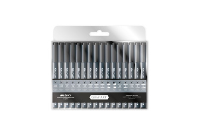 Набор капиллярных ручек Малевичъ "Graf'Art" 16 шт