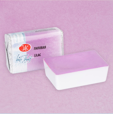 Акварель "Белые Ночи" в кювете Лиловая