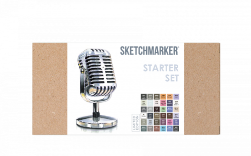 Набор маркеров Sketchmarker Starter set 36 шт лимитированный