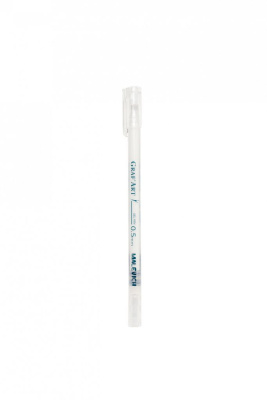 Ручка гелевая Малевичъ Белая