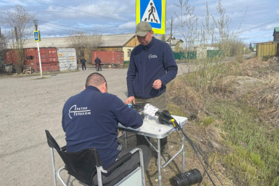 В якутском поселке Белая Гора идет строительство сети GPON / ЯСИА   