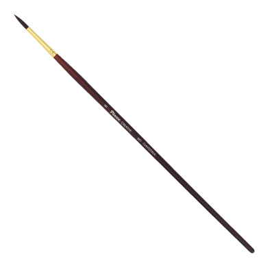 Кисть синтетика №6 круглая Pinax "Creative 681" жесткая, длинная ручка