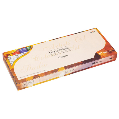 Набор масла Гамма "Студия" 10 цв*18 мл