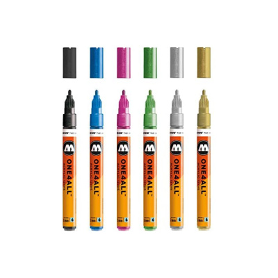 Маркер акриловый Molotow "127HS-CO" Metallic 1,5 мм