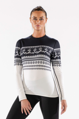 Термобелье футболка COZY FAIRISLE CREW NECK женская