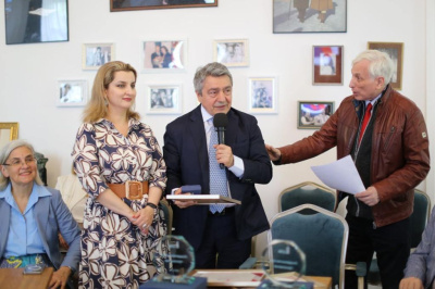 Секретарь СЖР Ашот Джазоян удостоен награды «Академическое признание» /    