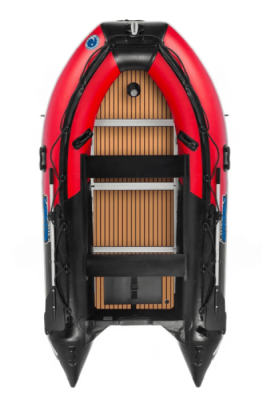 Лодка ПВХ STORMLINE Flexiteek 360 (черно-зеленая/красно-черная)