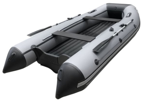 Лодка ПВХ ORCA 340 НДНД серый/черный