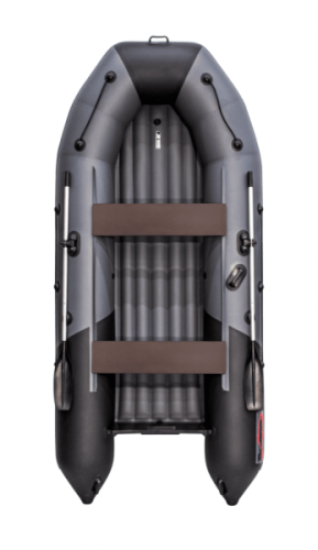 Лодка ПВХ ТАЙМЕНЬ NX 3800 НДНД PRO Серый