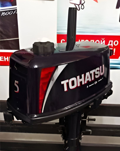 2х-тактный лодочный мотор TOHATSU M 5 BD S Б/У
