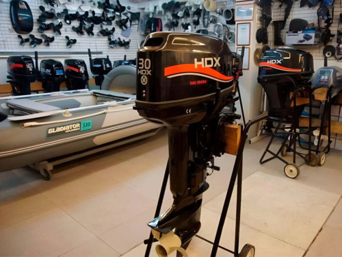 2х-тактный лодочный мотор HDX T 30 BMS Б/У