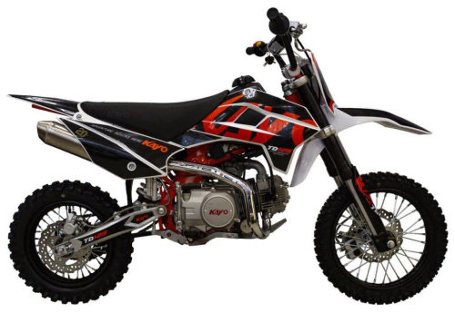 Мотоцикл KAYO Mini TD125 2024 PITBIKE