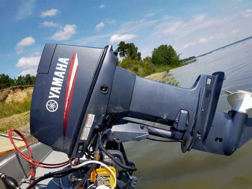 2х-тактный лодочный мотор YAMAHA 50HETOL Б/У