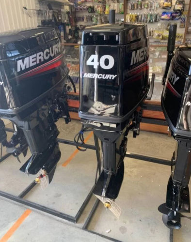 2х-тактный лодочный мотор MERCURY 40 MH 697CC   Б/У
