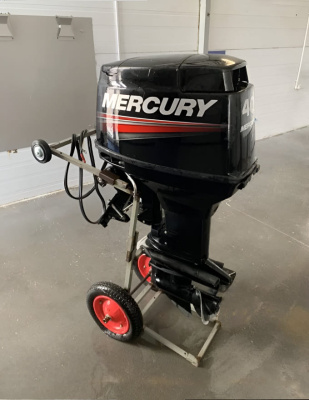 2х-тактный лодочный мотор MERCURY 40 EO 697CC Б/У