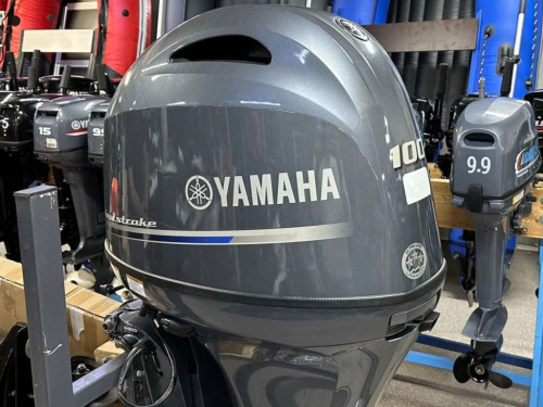 4х-тактный лодочный мотор YAMAHA F100FETL Б/У