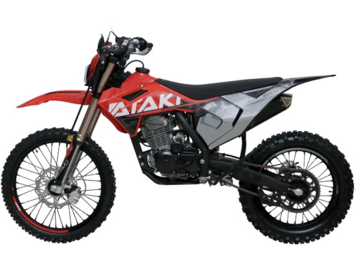 Мотоцикл кроссовый эндуро ATAKI S004-R 300 (4T PR300) 21/18 (2024 г.)