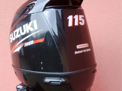 4х-тактный лодочный мотор SUZUKI DF115BTL EFI Б/У