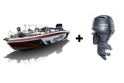 Комплект Алюминиевая лодка (катер) Mikatsu (Микатсу) 590 (Z99) Standard + мотор Yamaha F115BETL