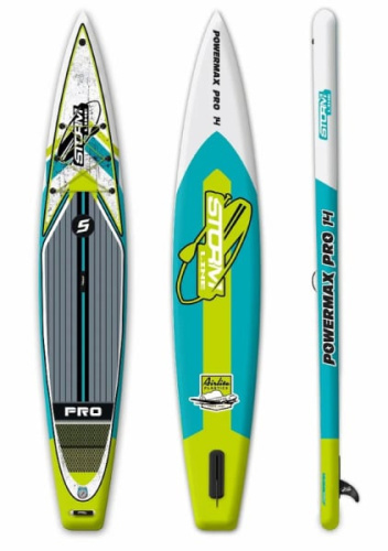 Надувная доска для SUP-бординга STORMLINE POWERMAX PRO 14 спортивная