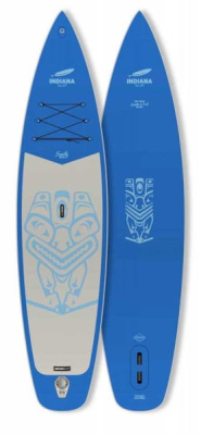 Надувная доска для SUP-бординга INDIANA Family Pack BLUE 12'