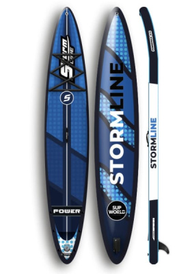 Надувная доска для SUP-бординга STORMLINE POWERMAX 12.6 туринговая (2022)