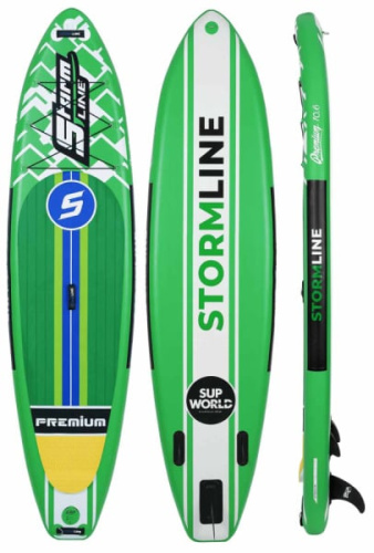 Надувная доска для SUP-бординга STORMLINE PREMIUM 10.6 (2022)