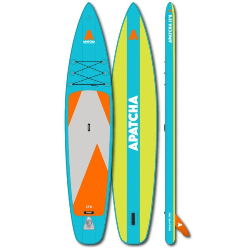 Надувная доска для SUP-бординга APATCHA 12'6 Sky-Blue/Lime