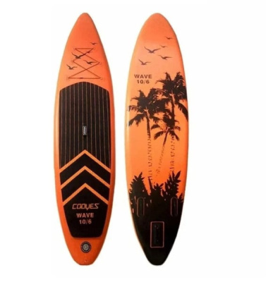 Надувная доска для SUP-бординга COOYES Wave 10.6 Orange