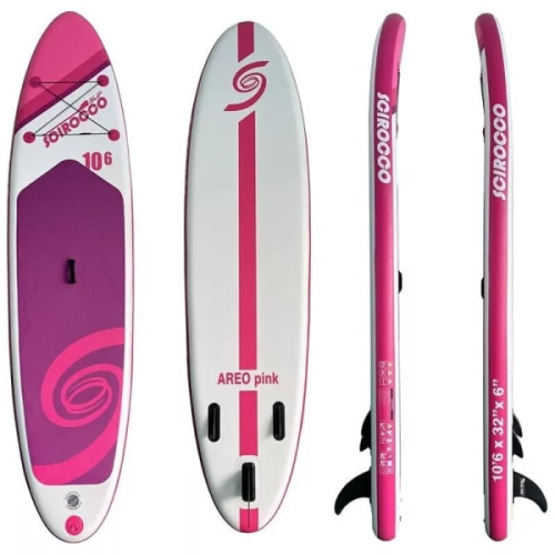 Надувная доска для SUP-бординга SCIROCOO Areo Pink 10'6&quot;