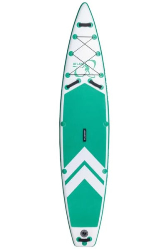 Надувная доска для SUP-бординга ATLANTSUP TOURER PRO GREEN 12'6'' 2023