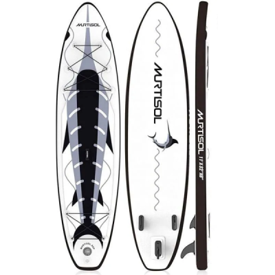 Надувная доска для SUP-бординга MURTISOL 11' BLACK 2022