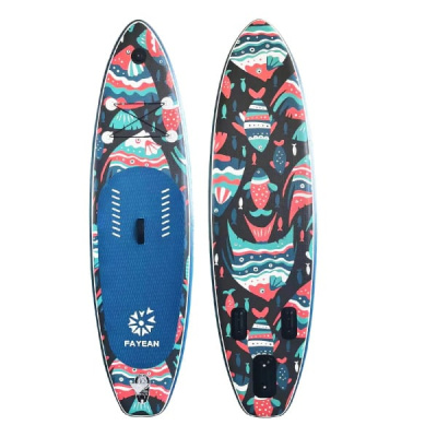 Надувная доска для SUP-бординга FAYEAN Christmas Fish Monster Kids Paddle Board 8'5''
